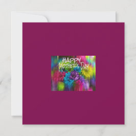 Festiva Tarjeta de Felicitación del Día de la Madre