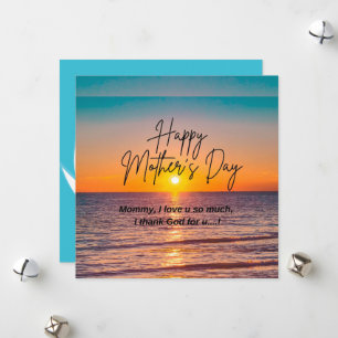 Festiva Tarjeta de felicitación del Día de la Madre