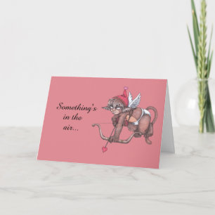 Festiva Tarjeta de felicitación del día de San Valentín de