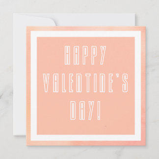 Festiva tarjeta de felicitación del el día de San Valentín