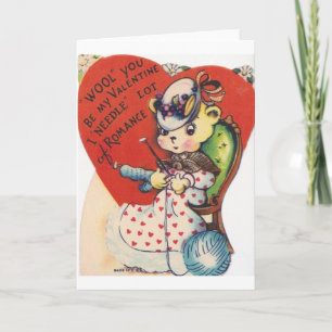 Festiva Tarjeta de felicitación del el día de San Valentín