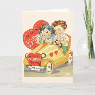 Festiva Tarjeta de felicitación del el día de San Valentín