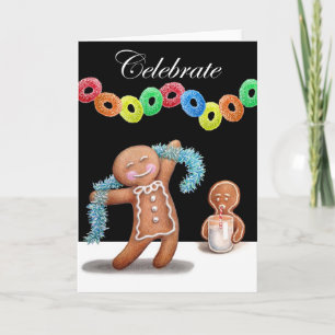 Festiva Tarjeta de felicitación del fiesta del pan de