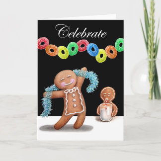 Festiva Tarjeta de felicitación del fiesta del pan de