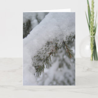 Festiva Tarjeta de felicitación del invierno 1