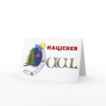 Tarjeta de Felicitación del Solsticio de Invierno