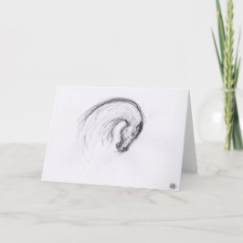 Festiva Tarjeta de felicitación del zodiaco del año del