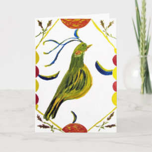 Festiva Tarjeta de felicitación, día de fiesta, arte