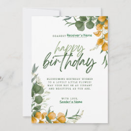 Festiva Tarjeta de felicitación digital de Personalizable