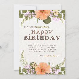 Festiva Tarjeta de felicitación digital de Personalizable
