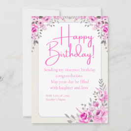 Festiva Tarjeta de felicitación digital de Personalizable