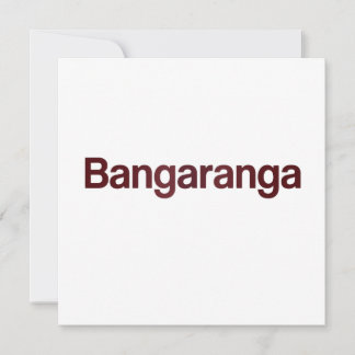 Festiva Tarjeta de Felicitación Divertida Bangaranga | Mem