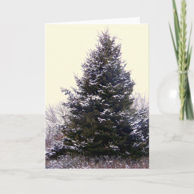 Festiva Tarjeta de felicitación en blanco "Maine" (Anverso)