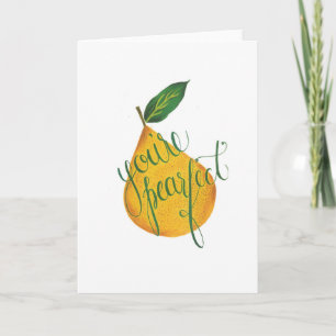 Festiva Tarjeta de felicitación "Eres perfecto", tarjeta d