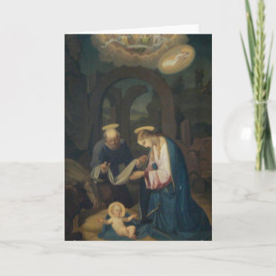 Festiva Tarjeta de felicitación (espacio en
