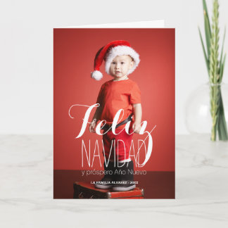 Festiva Tarjeta de felicitación española del día de fiesta