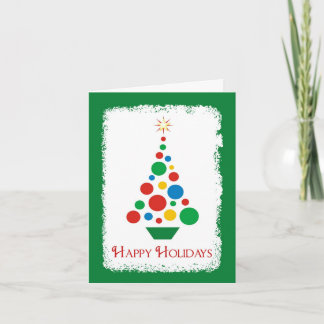Festiva Tarjeta de felicitación Felices Fiestas