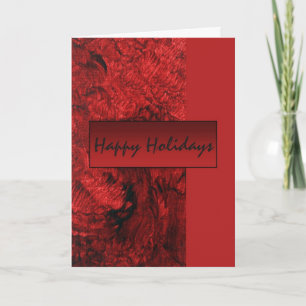 Festiva Tarjeta de felicitación Felices Fiestas