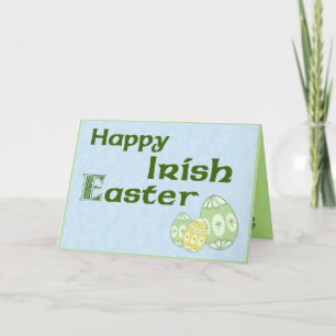 Festiva Tarjeta de felicitación feliz de Pascua del