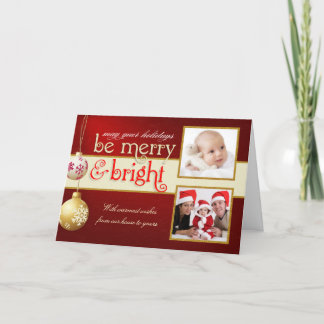 Festiva Tarjeta de felicitación feliz y brillante del día