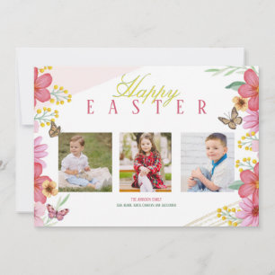 Festiva Tarjeta de felicitación fotográfica Spring 3