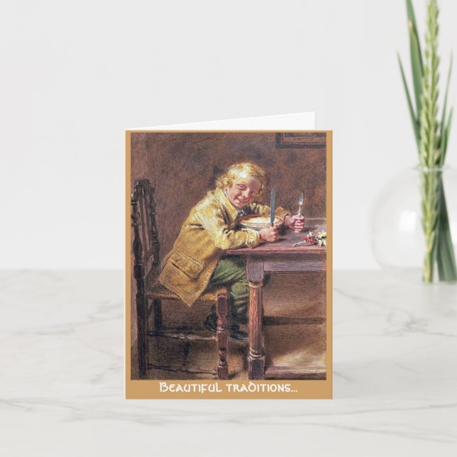 Festiva Tarjeta de felicitación hermosa de la empanada del (Anverso)