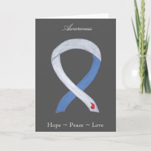 Festiva Tarjeta de felicitación IDDM de la cinta de sensib