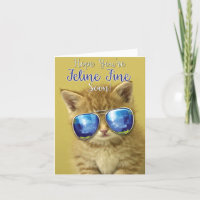 Tarjeta de felicitación - Kool Kitties