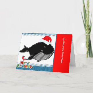 Festiva Tarjeta de felicitación linda del día de fiesta de