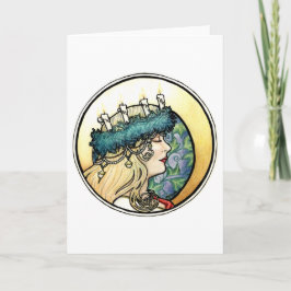 Festiva Tarjeta de felicitación "Lucia"