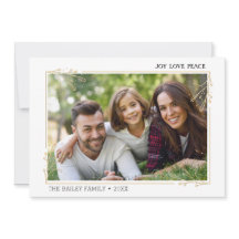 Tarjeta de felicitación moderna del día de fiesta