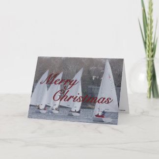 Festiva Tarjeta de felicitación náutica