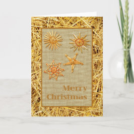 Festiva Tarjeta de felicitación navideña