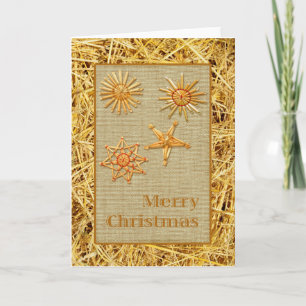 Festiva Tarjeta de felicitación navideña