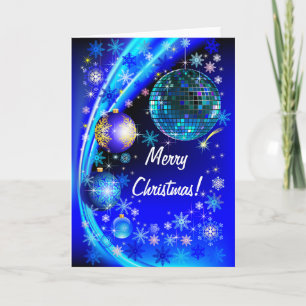 Festiva Tarjeta de felicitación navideña