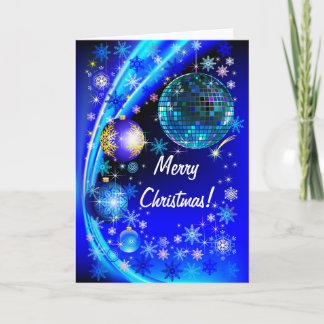 Festiva Tarjeta de felicitación navideña