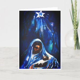 Festiva Tarjeta de Felicitación Navideña
