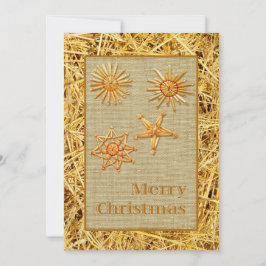 Festiva Tarjeta de felicitación navideña