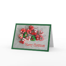 Tarjeta de felicitación navideña