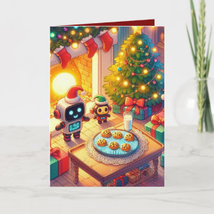 Festiva Tarjeta de Felicitación Navideña Corporativa con R