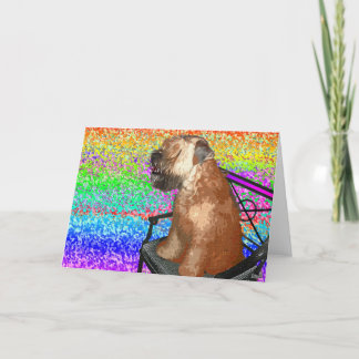 Festiva Tarjeta de felicitación: "Oye, ¿dónde están todos?