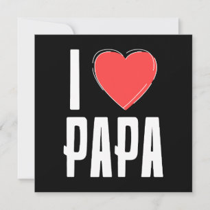Festiva Tarjeta de Felicitación PAPÁ que Ama – Día del Pad