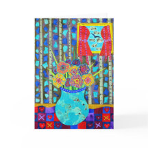 Tarjeta de felicitación para el Bouquet de la Feli