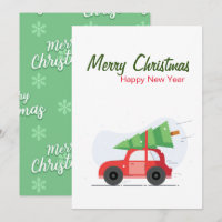 Tarjeta de felicitación para navidades