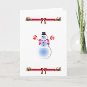 Festiva Tarjeta de felicitación para navidades