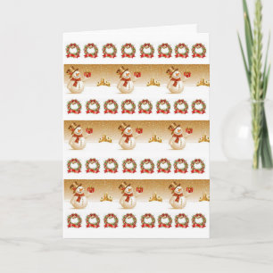 Festiva Tarjeta de felicitación para navidades