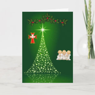 Festiva Tarjeta de felicitación para navidades