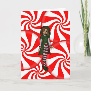 Festiva Tarjeta de felicitación para navidades
