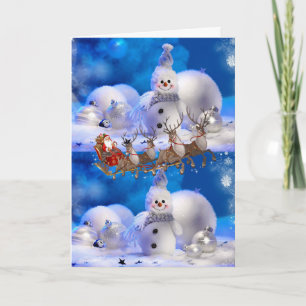 Festiva Tarjeta de felicitación para navidades