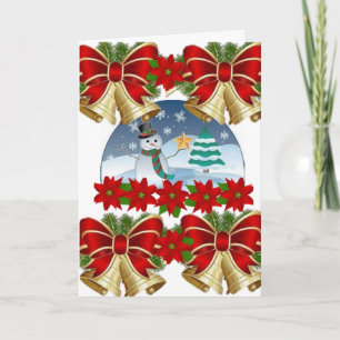 Festiva Tarjeta de felicitación para navidades
